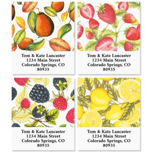 Tasty Fruit Select Custom Address Labels (4 Designs) 