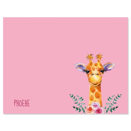 Giraffe Note Card