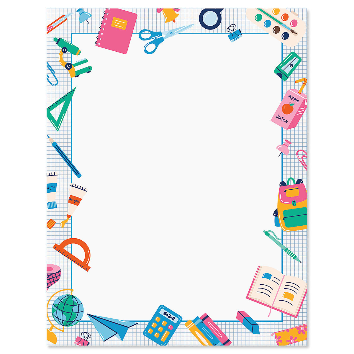 School Is Cool Letter Papers | Fine Stationery