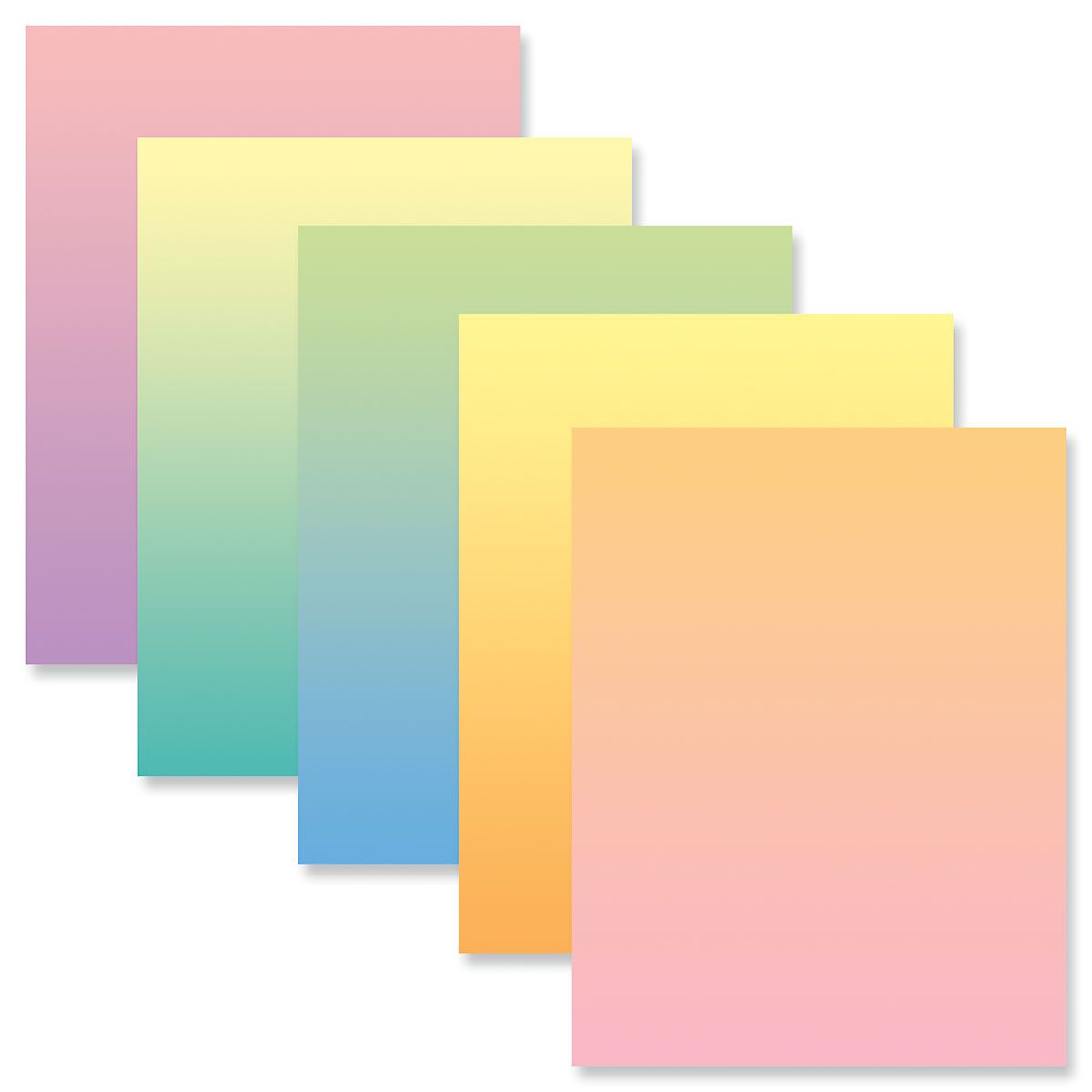 Ombre Letter Papers 