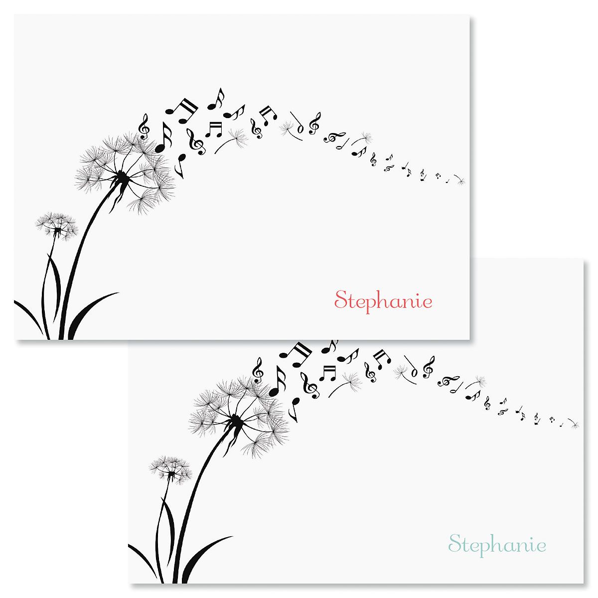 Dandelion Notes Note Cards Fine Stationery