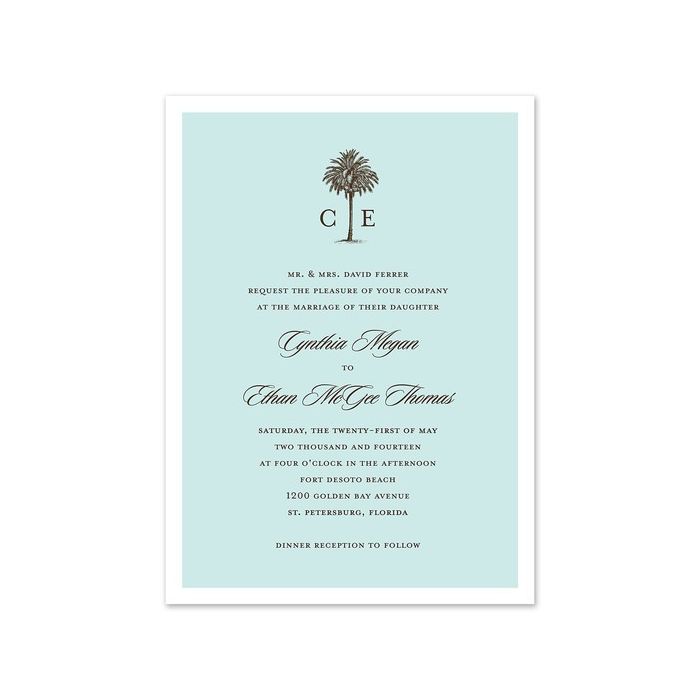 Romantic Getaway Invitation | Fine Stationery