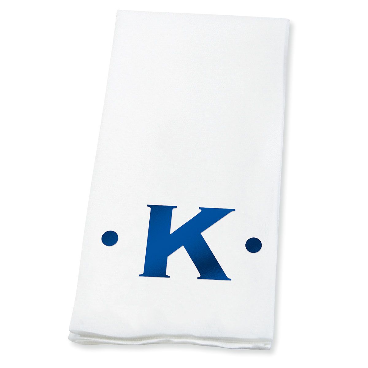 Dot Initial Disposable Hand Towels Fine Stationery