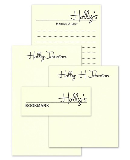 Ecru Memory Note Pad Set | Fine Stationery