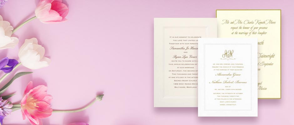 Wedding invitation shop Clearance