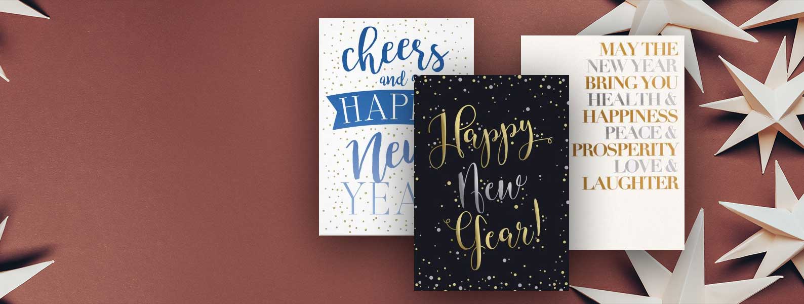 Shop New Years Cards at Fine Stationery