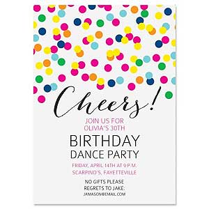 Shop Adult Birthday Invitations